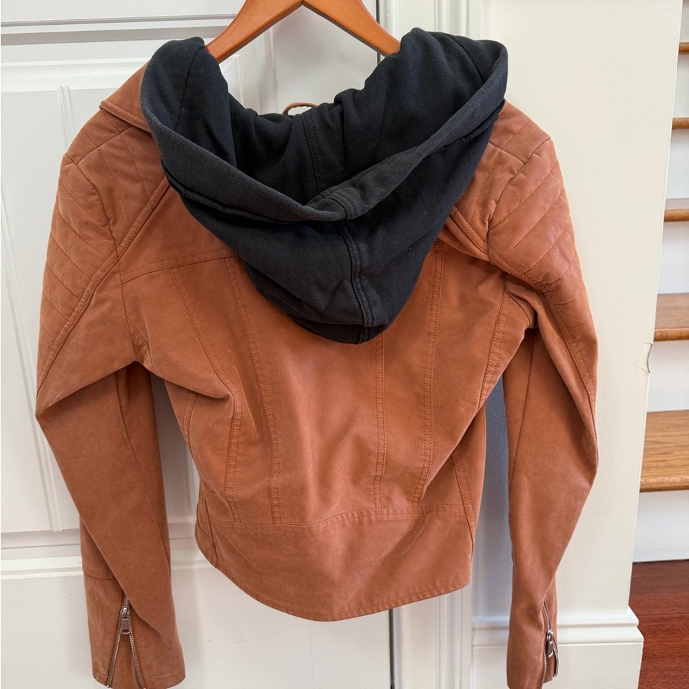 We The Free Faux Leather Moto Jacket - Picture 3 of 3